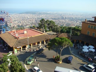 vedere de pe Tibidabo