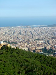 vedere de pe Tibidabo
