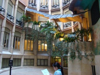 La Pedrera - curtea interioara