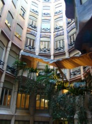 La Pedrera - curtea interioara