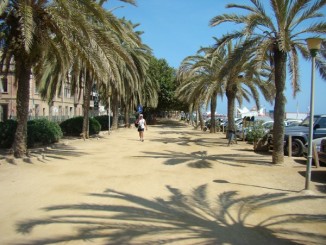 Calella - zona de promenada