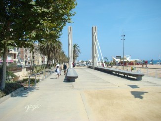 Calella - zona de promenada