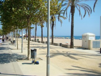 Calella - zona de promenada