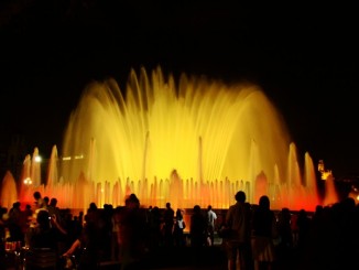 Fantanile muzicale din Barcelona