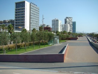 Ronda Litoral, Poblenou, Parc Diagonal Mar