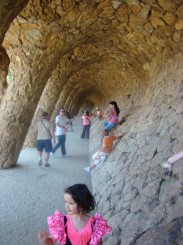 Parc Guell, portic