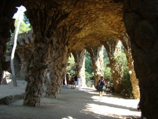 Parc Guell, portic