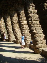 Parc Guell, portic