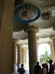 Parc Guell, sala coloanelor