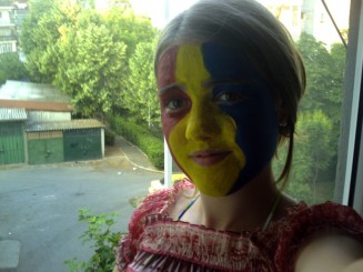 In drum spre meci...