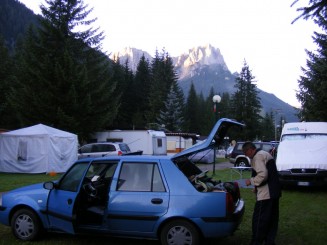 Intalnirea cu Dolomitii....