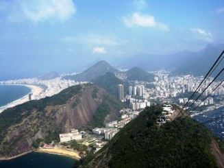 Pao de Azucar-Plaja Copacabana si golful Botafogo