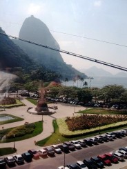 Pao de Azucar vazut din telecabina