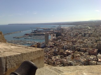 castelul Santa Barbara din Alicante