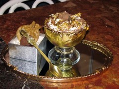 Ciocolata calda de 25.000 $ si inghetata de 1000 $ - delicatese din meniurile cu trei zerouri