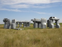 Carhenge - Locul doi ca atractie turistica traznita din Statele Unite