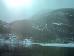 Zona montana dintre Haugesund (coasta de vest) si Oslo(partea sudica)
