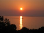 Apus de soare in Insula Thassos
