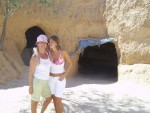 Tunisia - Case de troglodiţi