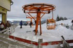 Partia de schi Dealu Negru si telescaunul din Vatra Dornei