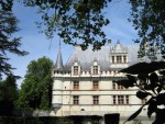 Castelul d`Azay-le-Rideau - Valea Loirei- Franta-iulie 2009