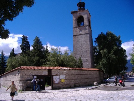 Bansko- ``Biserica Sfanta Treime``, turnul clopotnitei