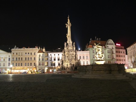Olomouc-centrul by night