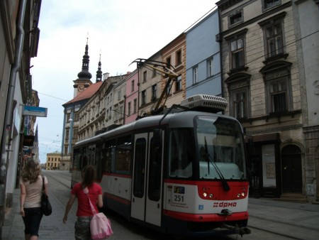 Olomouc-tramvai (Tatra)