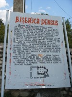 Biserica Densus, langa Sarmizegetusa Ulpia Traiana