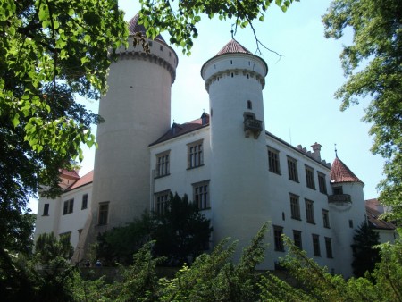 Castelul Konopiste-resedinta de vanatoare a hasburgilor