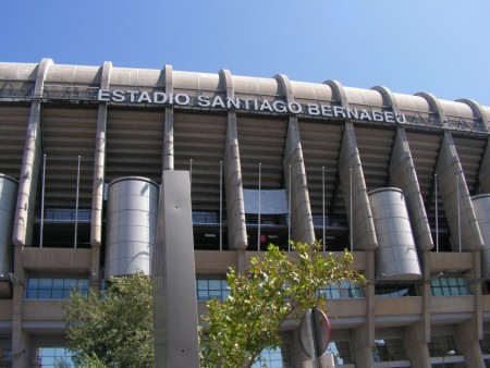 Santiago Bernabeu exterior