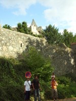 Castelul Frankenstein in apropiere de Darmstadt, Germania
