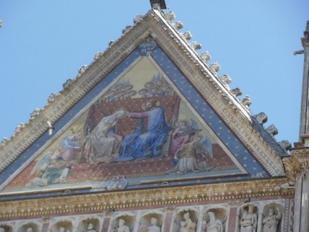 Pictura pe bazilica din Orvieto