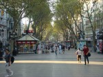 La Rambla - celebrul pietonal din Barcelona