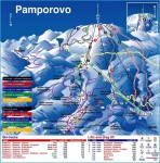 Harta trasee Pamporovo