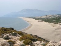 Plaja Patara, Coasta de azur, Turcia