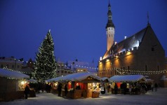Piata de Craciun din Tallinn, Estonia