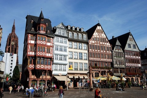 Centrul istoric al orasului Frankfurt pe Main - Romerberg