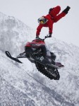 Snowmobile freestyle
