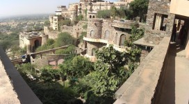 Fort Palace, Rajasthan, Irak,dupa principul gradinilor suspendate