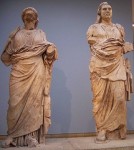 Statuetele lui Mausolleus si Artemisei (Mausoleul de la  Halicarnas), British Museum, Londra