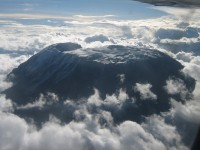 Kilimanjaro, priveliste din avion