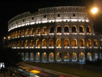 Colosseum noaptea, Roma, Italia jpg