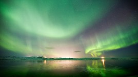 Aurora Boreala, Ãžingvallavatn, Islanda