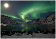 Moonlight- Aurora Borealis