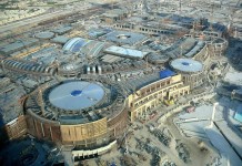 The Dubai Mall- vedere de sus, Emiratele Arabe