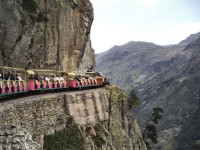 Trenulet- turistic, Artouste, Muntii Pirinei, Franta