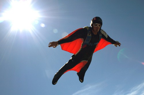 Deduct Pleated sound Wingsuit flying - arta de a zbura